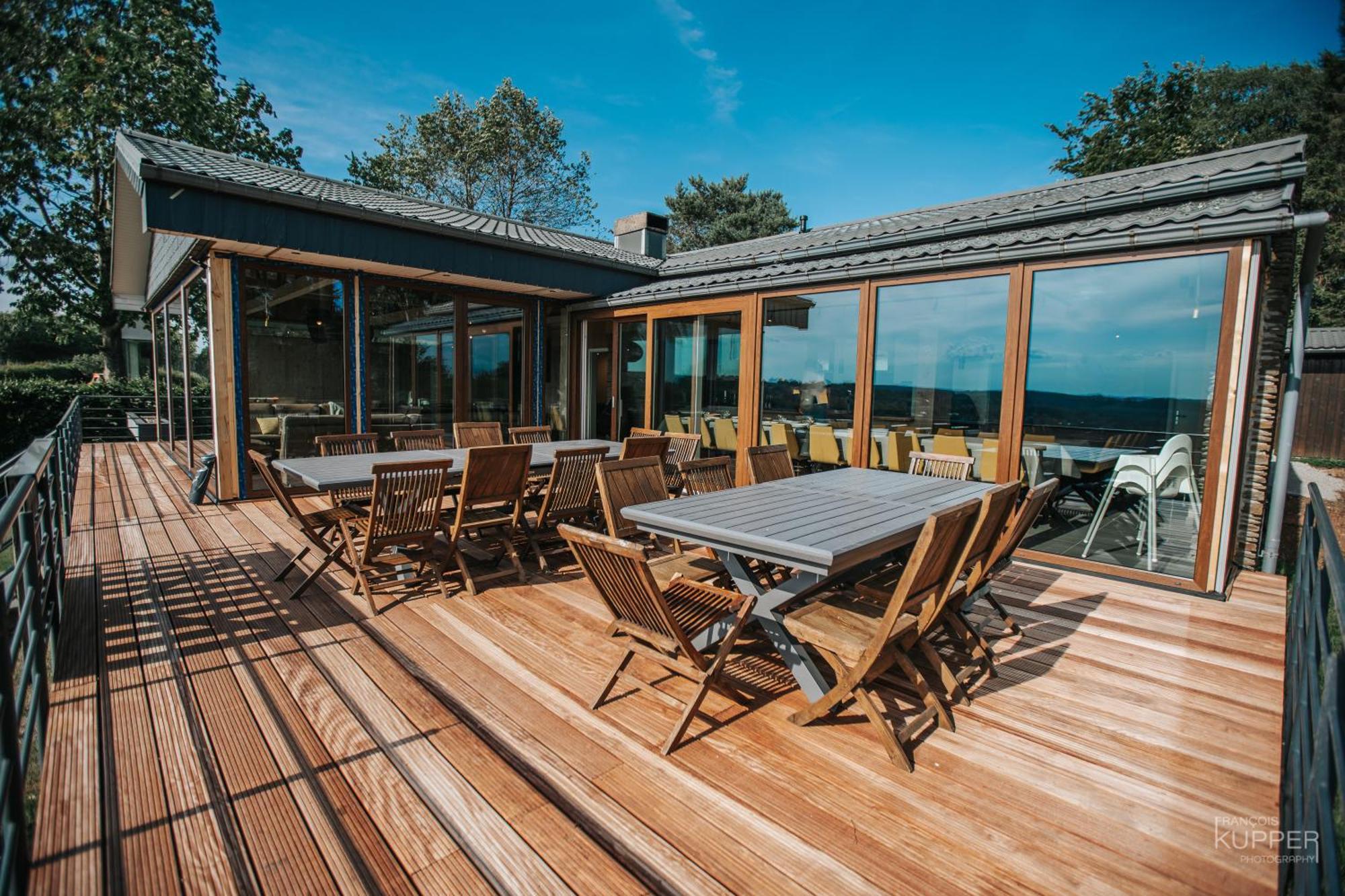 Le Noir Flohay 30 Pers - Malmedy, Vue, Wellness Villa Eksteriør billede