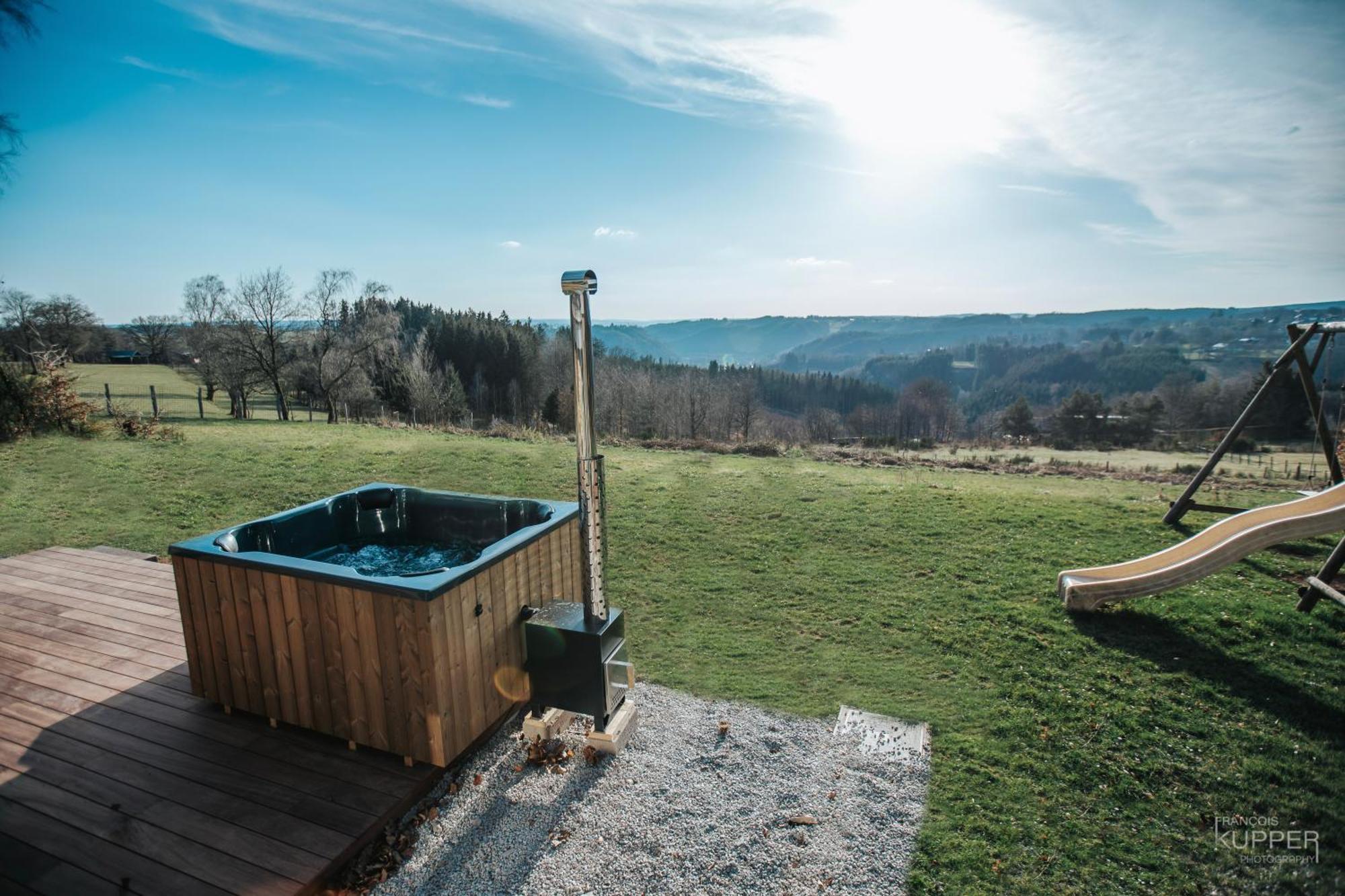Le Noir Flohay 30 Pers - Malmedy, Vue, Wellness Villa Eksteriør billede