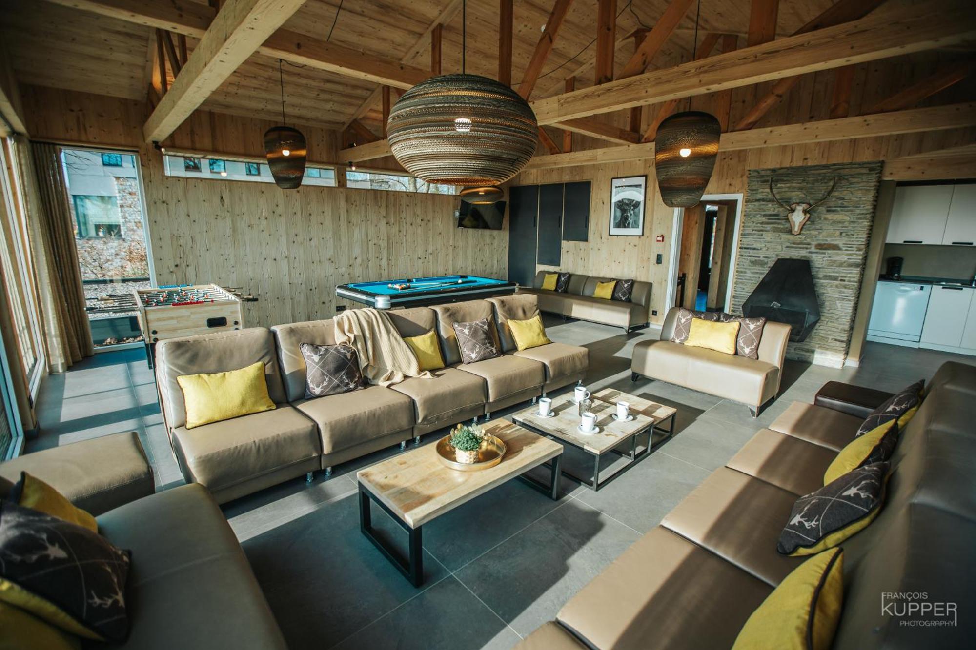 Le Noir Flohay 30 Pers - Malmedy, Vue, Wellness Villa Eksteriør billede