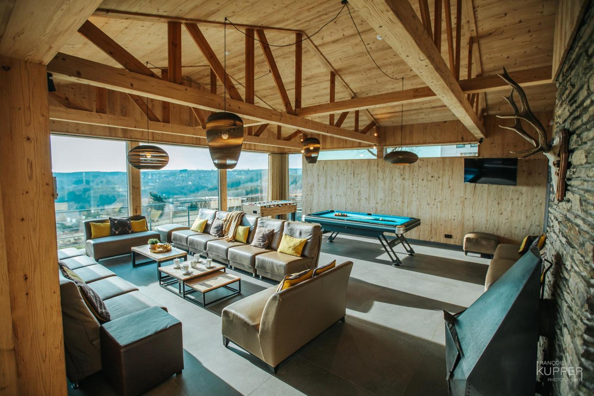 Le Noir Flohay 30 Pers - Malmedy, Vue, Wellness Villa Eksteriør billede