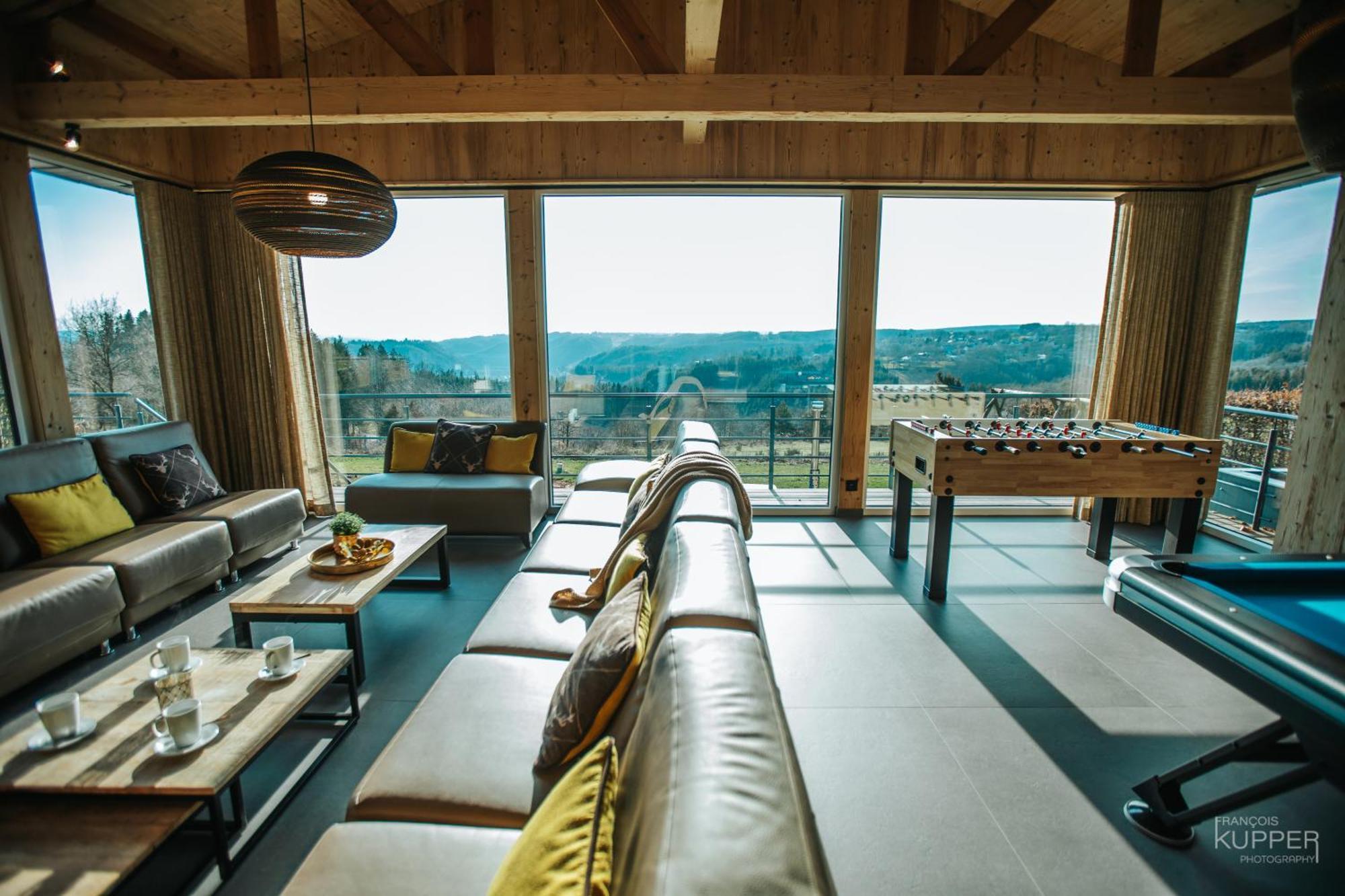 Le Noir Flohay 30 Pers - Malmedy, Vue, Wellness Villa Eksteriør billede